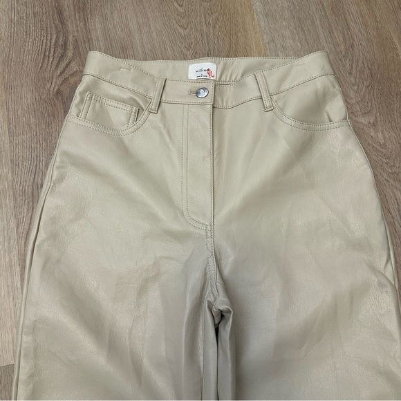 Wilfred Straight Leg Pants in Cream - Picture 4 of 12
